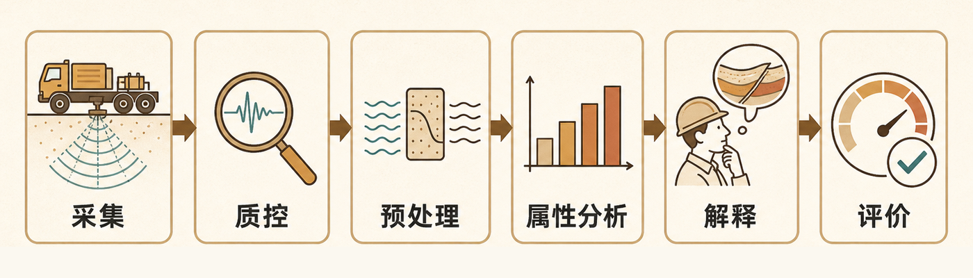 地球物理数据长链路工作流